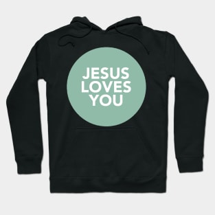 jesus loves you (forrest) Hoodie